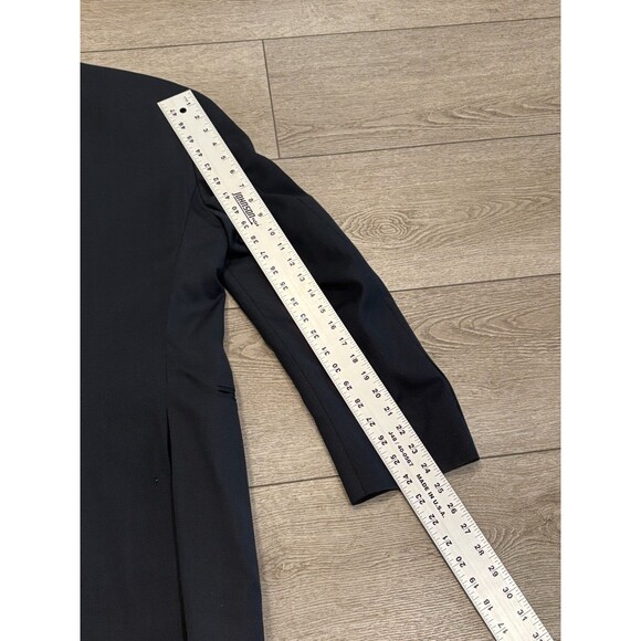 Peter Millar Blazer Mens 44R Blue 100% Wool 2 Button Sport Coat - Picture 9 of 11